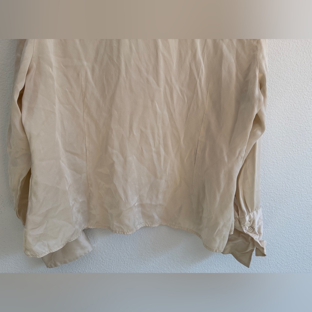 Fred David vintage silk button up blouse - Picture 9 of 9